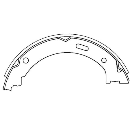 Centric Parts Centric Brake Shoes, 111.08430 111.08430